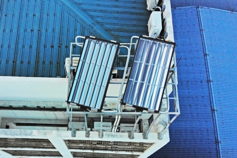 SunTrac Solar air conditioning panels AYSN drone top